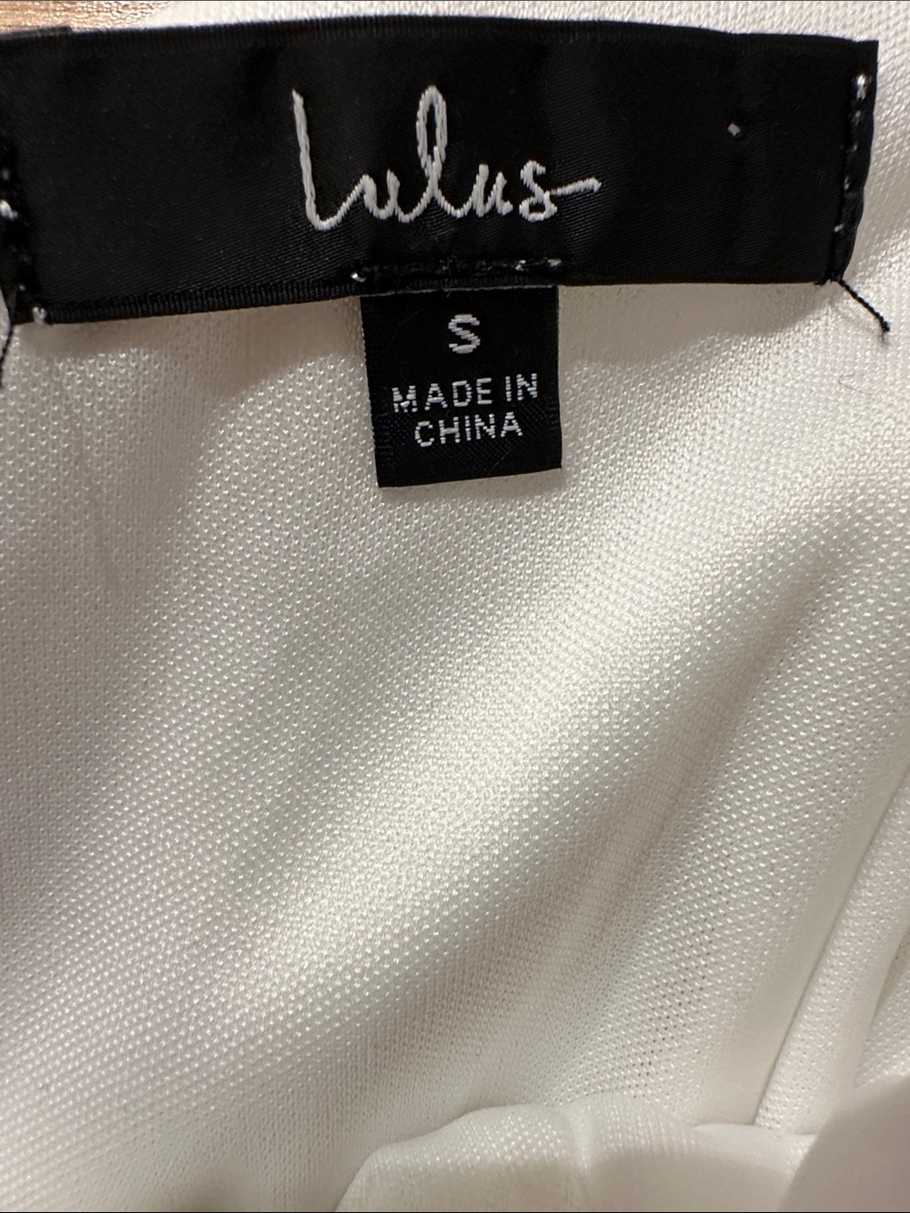 Lulus White Sleeveless Foldover Collar Sheath Midi Dress Small - Picture 2 of 6